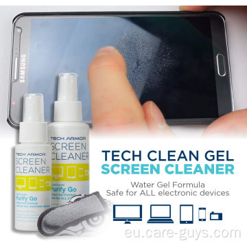 LCD Mikrofibra Telefono mugikorreko pantailako spray
